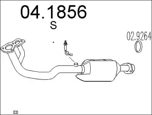 катализатор MTS 04.1856