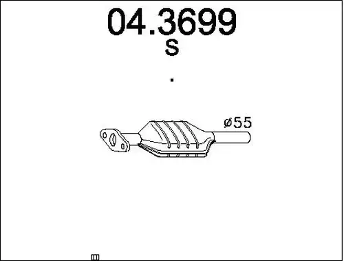 катализатор MTS 04.3699