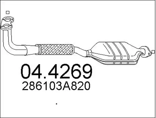 катализатор MTS 04.4269