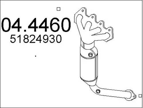 катализатор MTS 04.4460