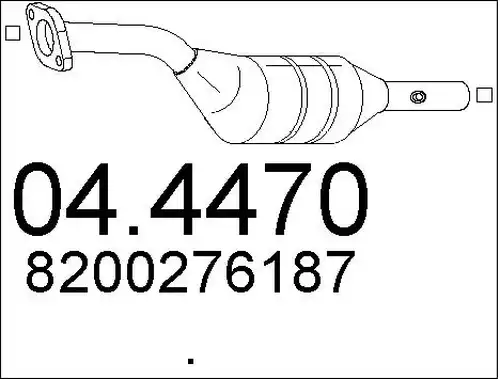 катализатор MTS 04.4470