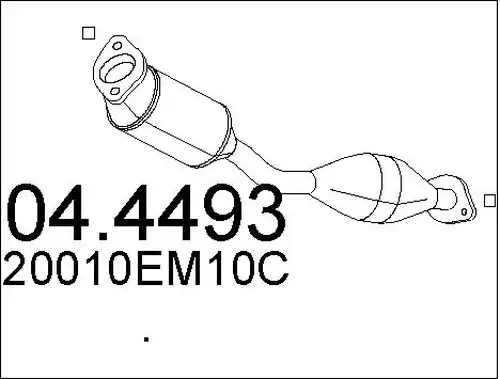 катализатор MTS 04.4493