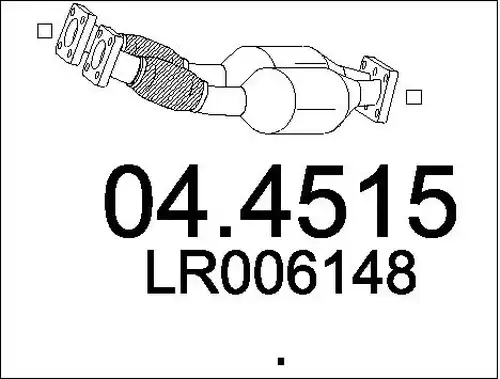 катализатор MTS 04.4515