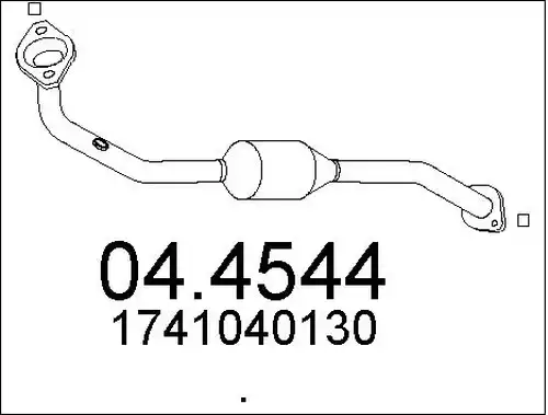 катализатор MTS 04.4544