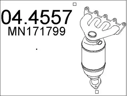 катализатор MTS 04.4557