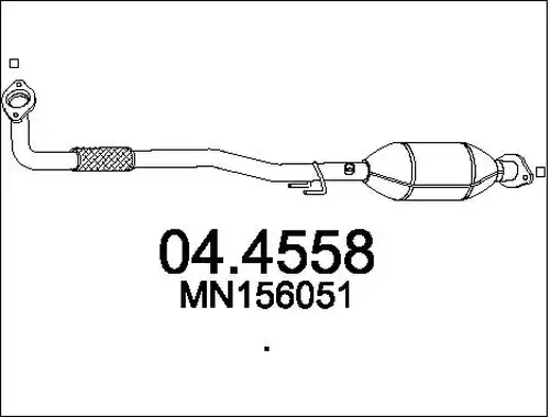 катализатор MTS 04.4558