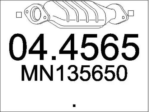 катализатор MTS 04.4565