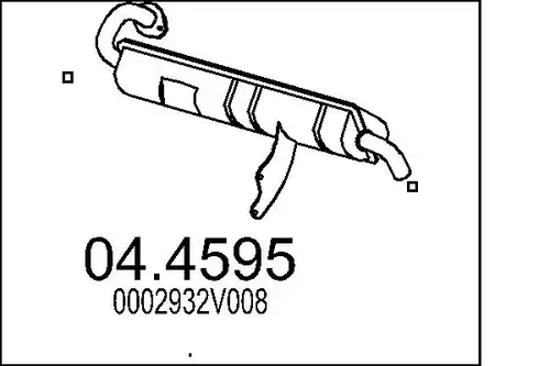 катализатор MTS 04.4595