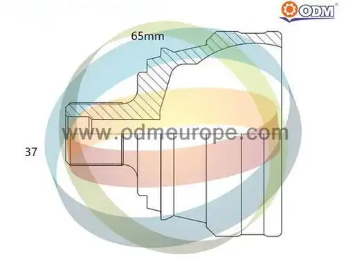 каре комплект, полуоска Multiparts 12-141482