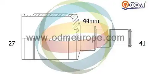 каре комплект, полуоска Multiparts 14-016059