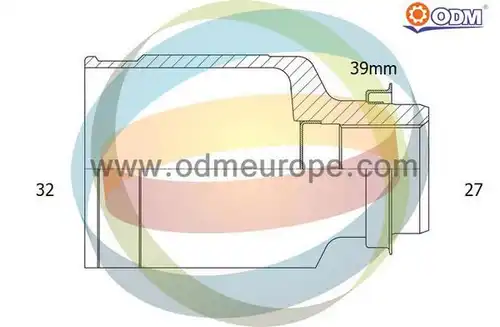 каре комплект, полуоска Multiparts 14-226031