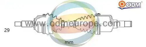 полуоска Multiparts 18-065060