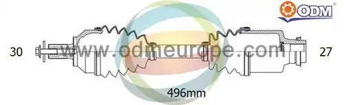 полуоска Multiparts 18-142160