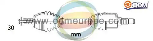 полуоска Multiparts 18-142300