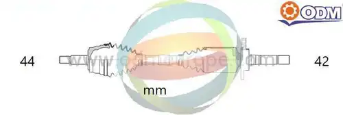 полуоска Multiparts 18-216670