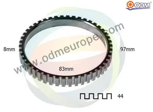 сензорен пръстен, ABS Multiparts 26-080027