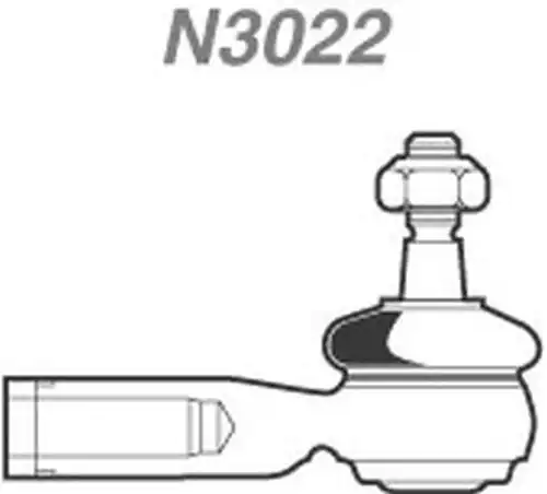 накрайник на напречна кормилна щанга NAKATA N 3022