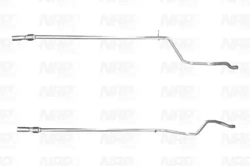 изпускателна тръба NAP CAC10629
