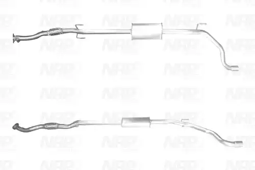 изпускателна тръба NAP CAC10641