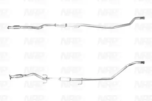 изпускателна тръба NAP CAC10656