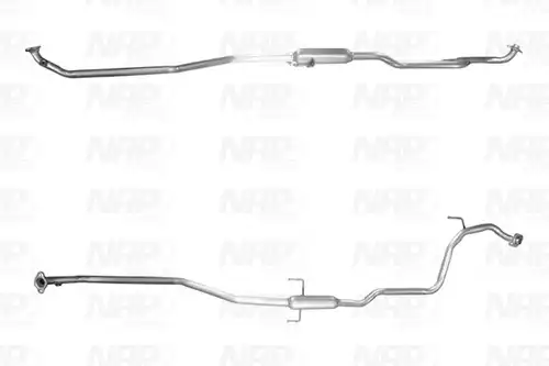 изпускателна тръба NAP CAC10657