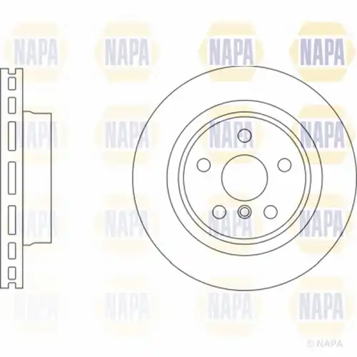 спирачен диск NAPA NBD5337