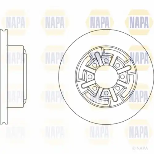 спирачен диск NAPA NBD5565