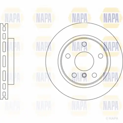 спирачен диск NAPA NBD5567