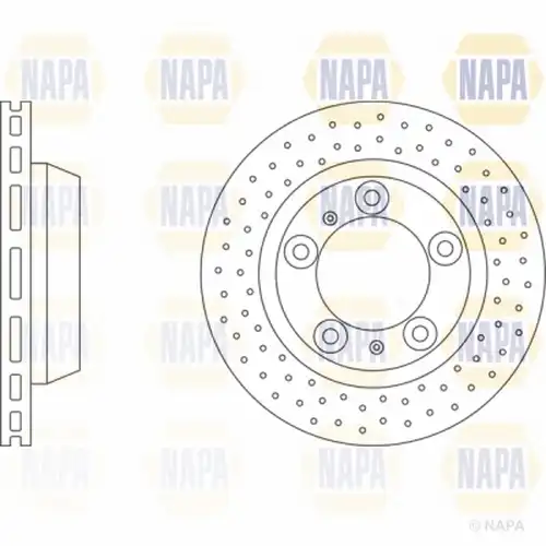 спирачен диск NAPA NBD5794