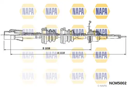 ос на тахографа NAPA NCM5002