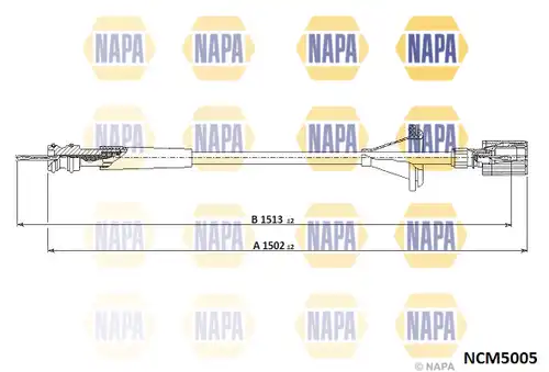 ос на тахографа NAPA NCM5005