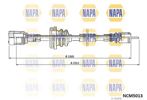 ос на тахографа NAPA NCM5013