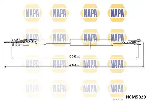 ос на тахографа NAPA NCM5029