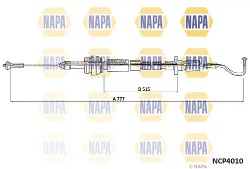 жило за газ NAPA NCP4010