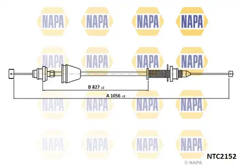 жило за газ NAPA NTC2152