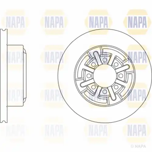 спирачен диск NAPA PBD8093