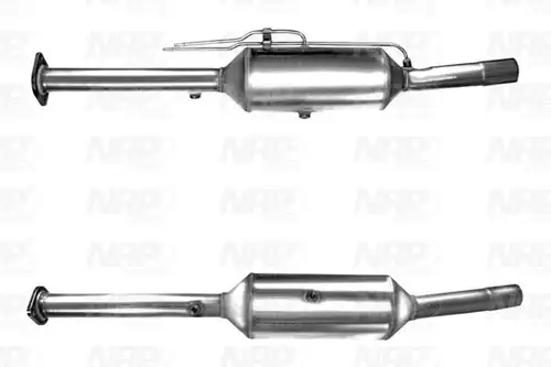 филтър за сажди/твърди частици, изпускателна система NAP carPARTS CAD10319