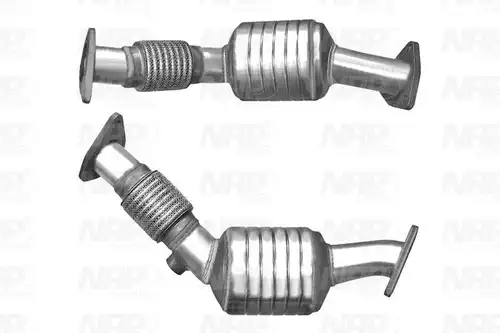 филтър за сажди/твърди частици, изпускателна система NAP carPARTS CAD10506