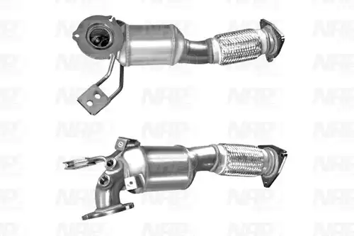 катализатор NAP carPARTS CAD10533