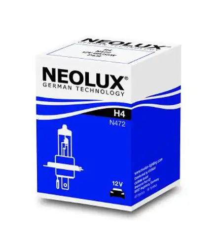 крушка с нагреваема жичка, фар за дълги светлини NEOLUX® N472