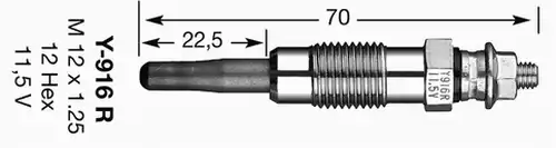 подгревна свещ NGK 2785