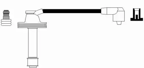 запалителен кабел NGK 44001