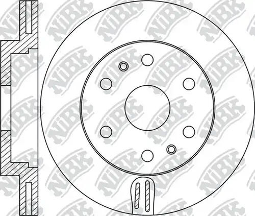 спирачен диск NiBK RN2005