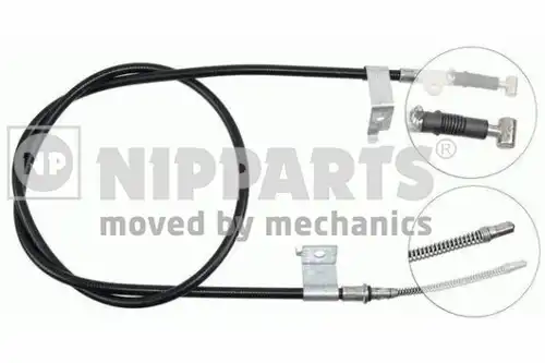 жило за ръчна спирачка NIPPARTS J11797