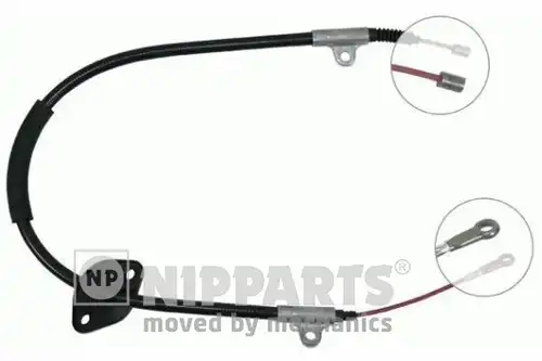 жило за ръчна спирачка NIPPARTS J12591