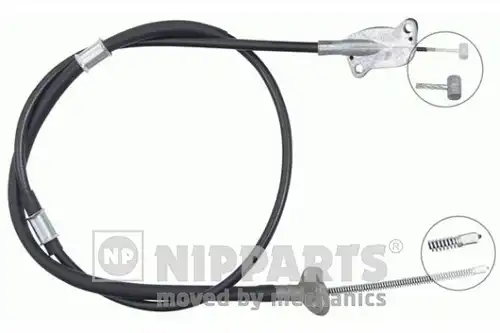 жило за ръчна спирачка NIPPARTS J13538