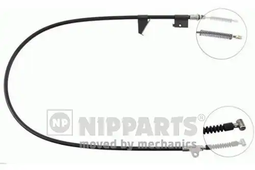 жило за ръчна спирачка NIPPARTS J13687