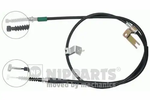 жило за ръчна спирачка NIPPARTS J14658