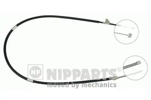 жило за ръчна спирачка NIPPARTS J15968