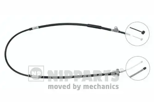 жило за ръчна спирачка NIPPARTS J16048